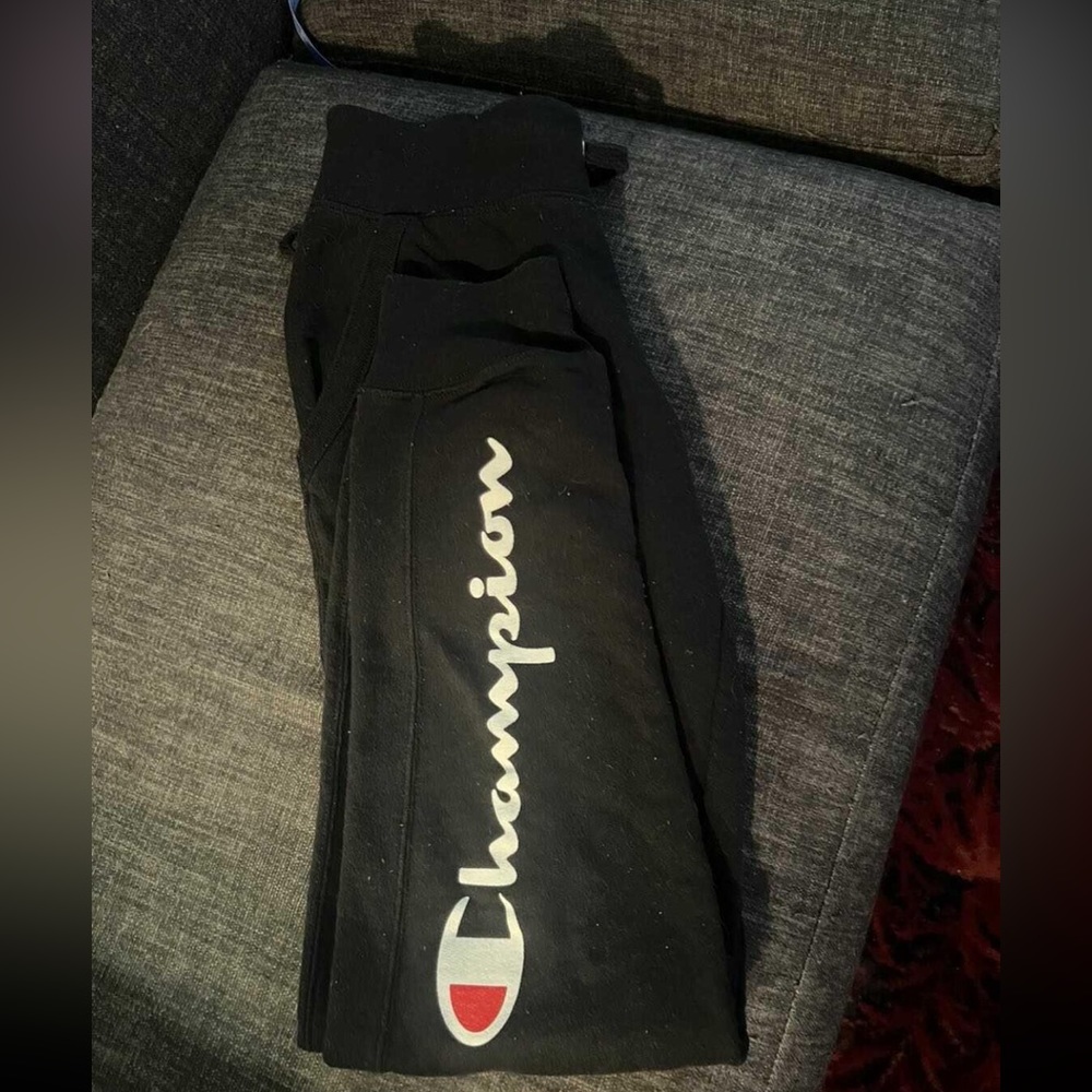 Black Champion sweat pants joggers